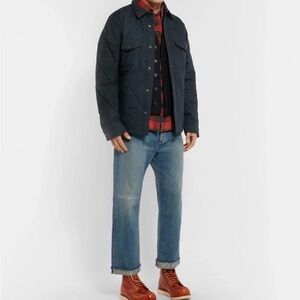 Filson Men's Navy Quilted Shirt Jacket